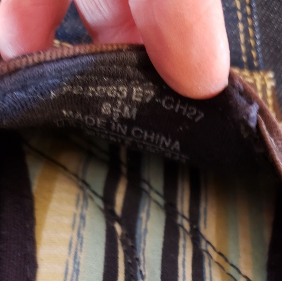 Grasshoppers denim loafers comfort shoe size 8.5 - Picture 2 of 7